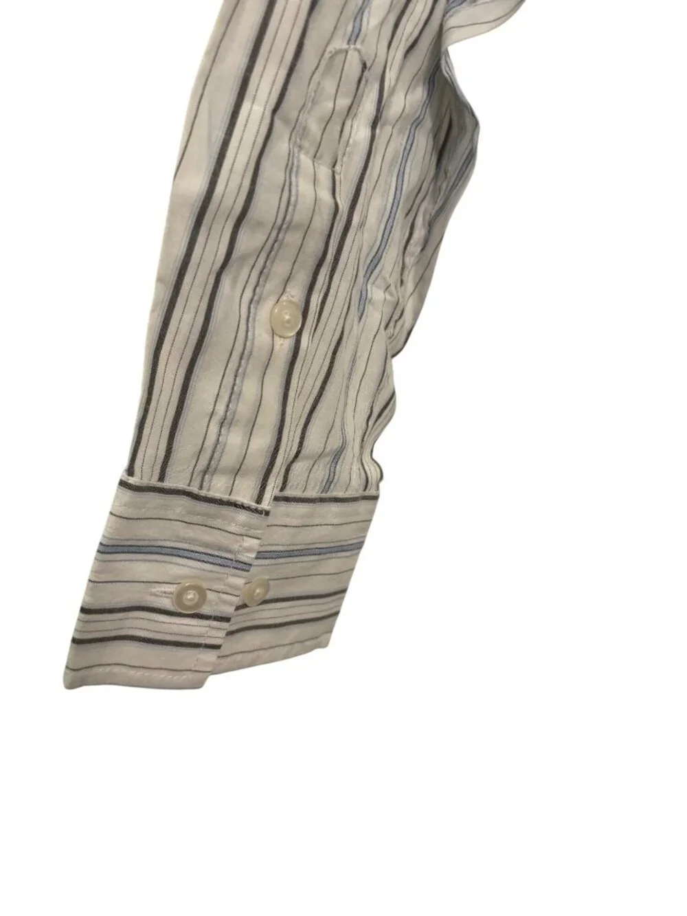 Premium Point Mens Striped Button-Up size L  Shirt western